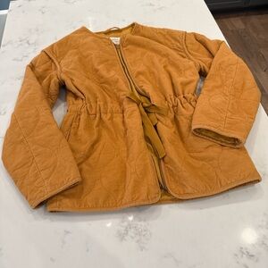 Universal Thread Mustard Quilted Jacket